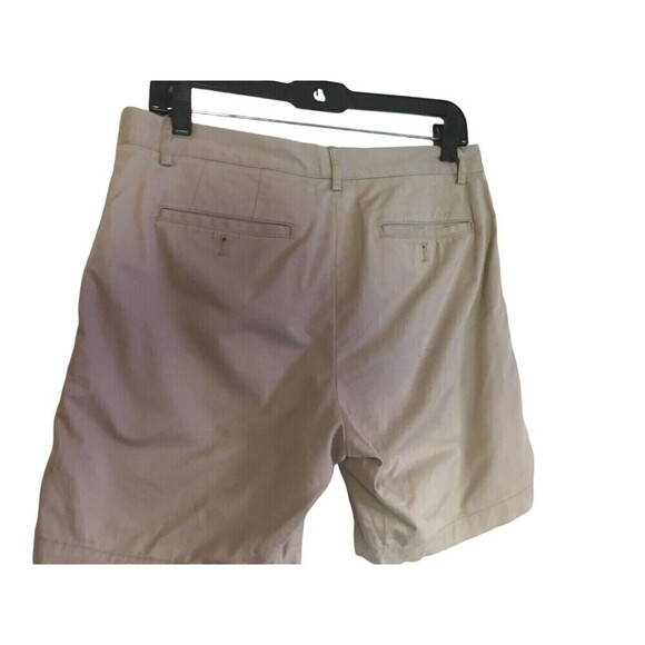 Club Monaco Shorts Men's Size 29 Beige Baxter Fit Cotton Blend - Picture 3 of 7